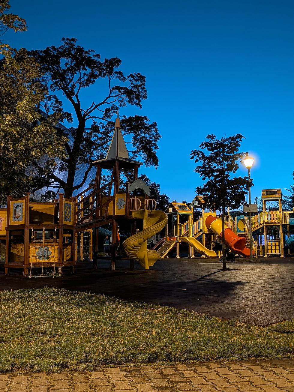 Aire de jeux nocturne