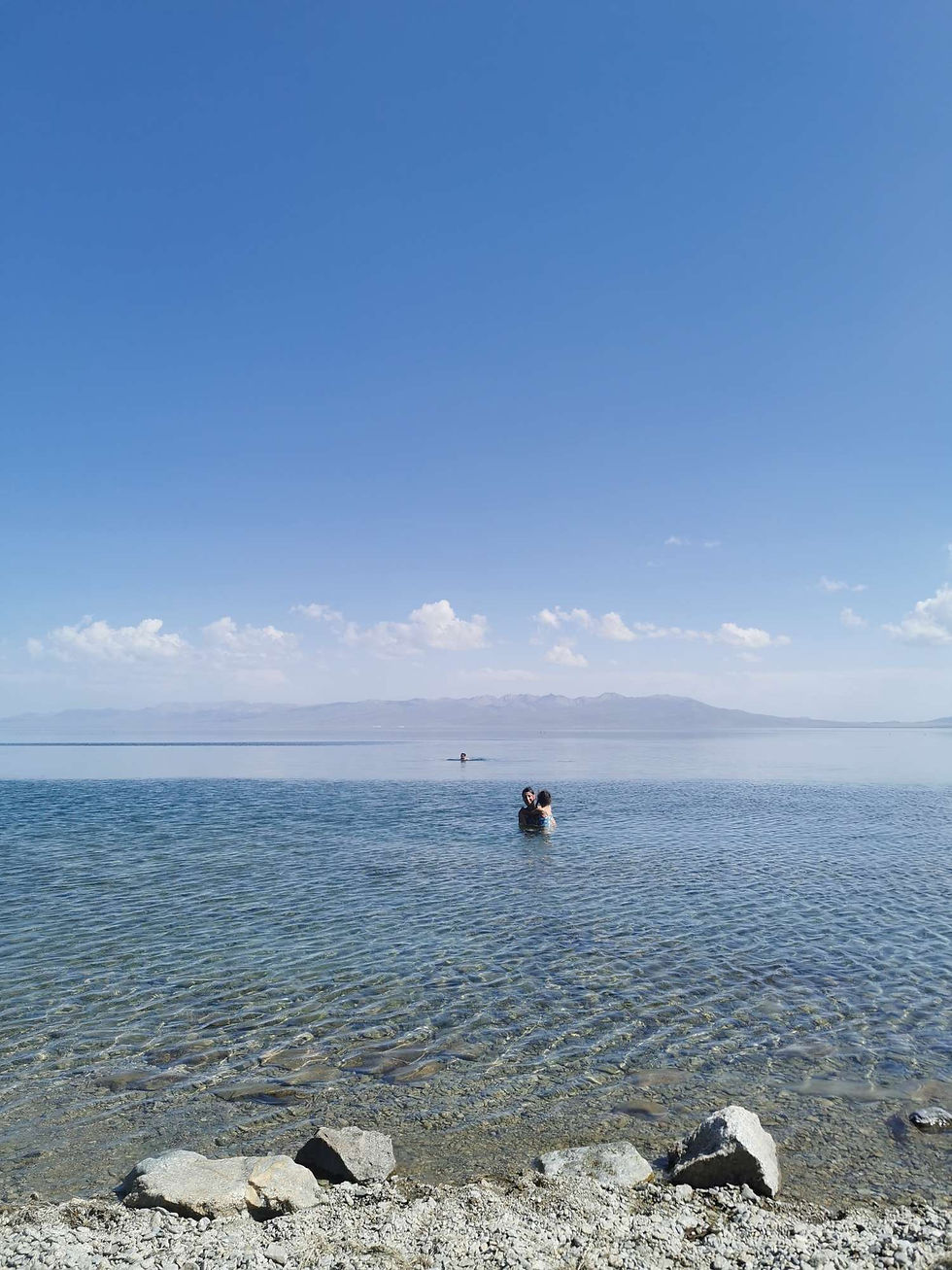 Pause baignade