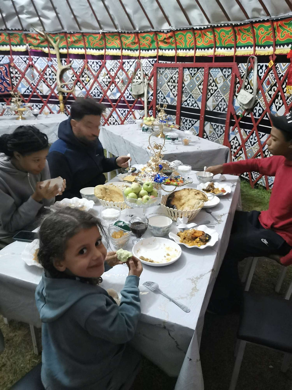 Un repas bien mérité