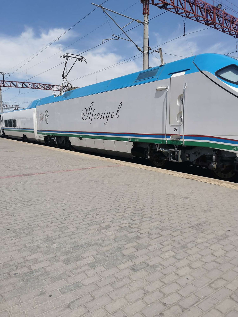 L'Afrosyob, TGV ouzbek