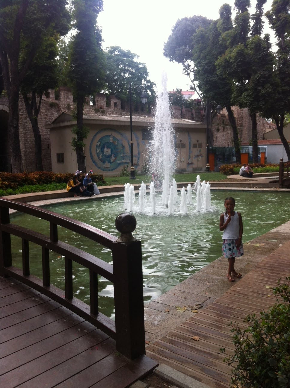 Pause fraîcheur dans le Gülhane park