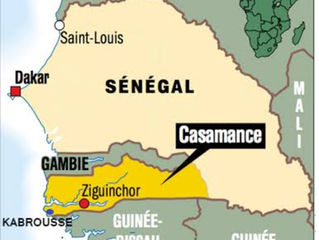 Sénégal - route pour la Casamance