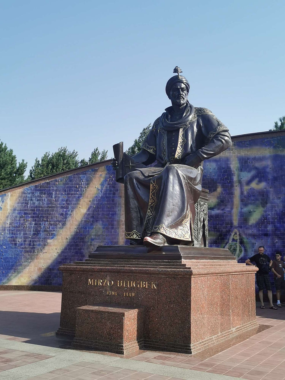 Ulugh-Beg, franchement pas mal en plus, le garçon avait tout pour lui