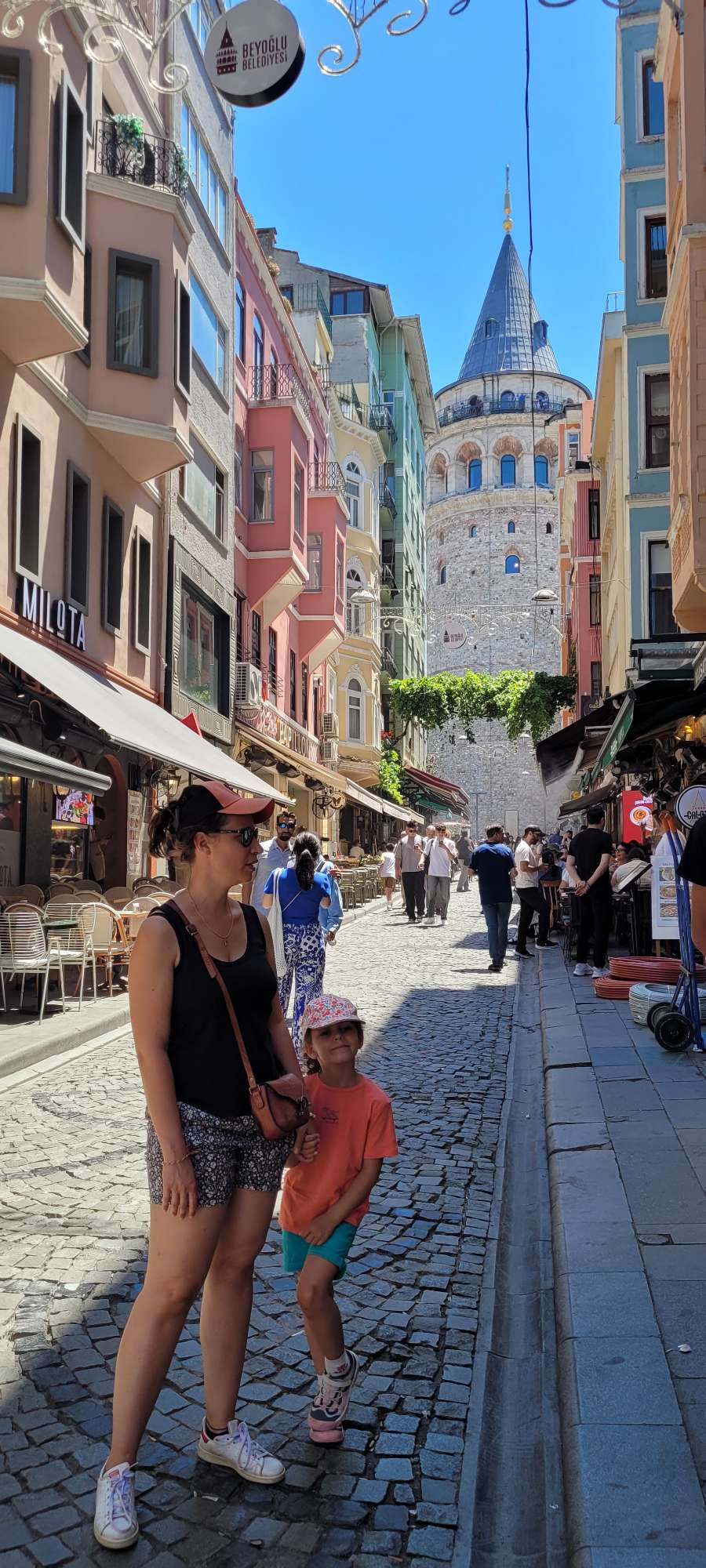 La tour Galata qu'on aperçoit depuis chaque rue !