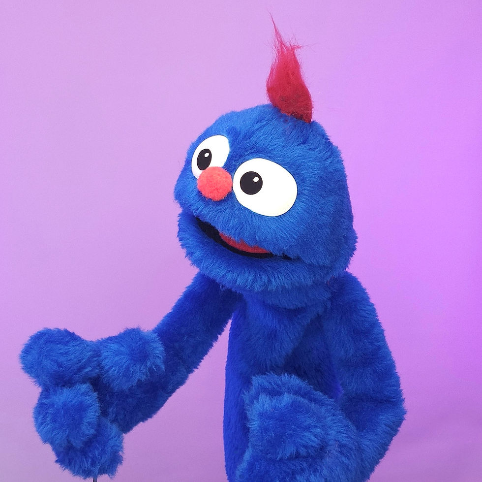 Thumbnail: Rod-Arm Practice Puppet  Mark 2 - BLUE!