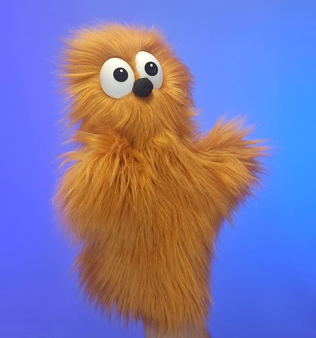 SHAGGY Hand-Puppet - Brown!