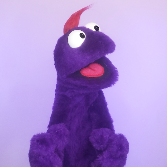 Thumbnail: Rod-Arm Practice Puppet  Mark 1 - PURPLE !