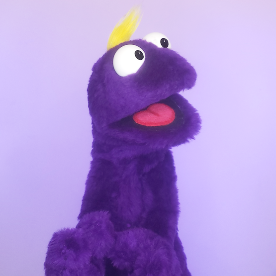 Thumbnail: Rod-Arm Practice Puppet  Mark 1 - PURPLE !