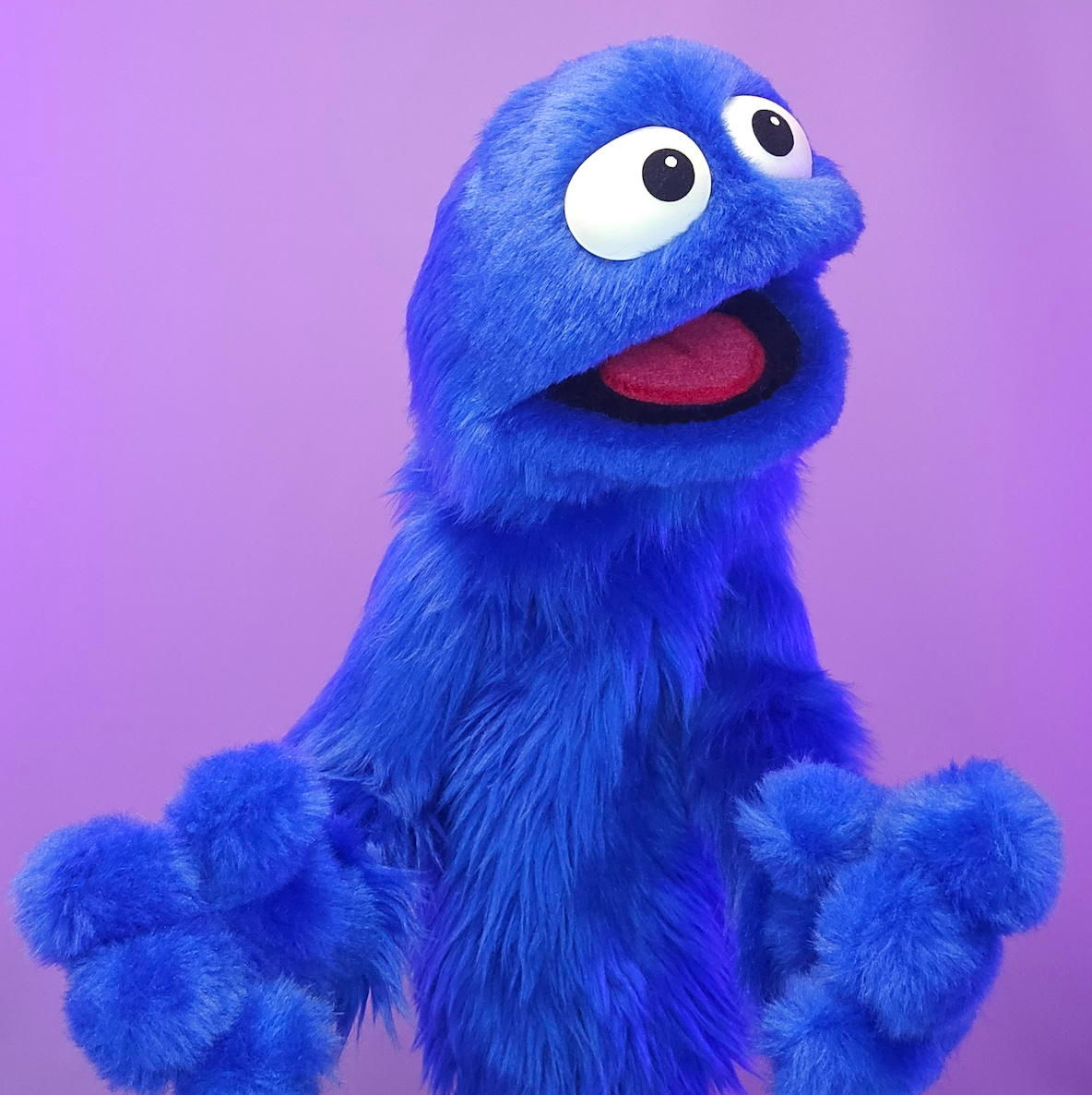 SHAGGY Rod-Arm Practice Puppet M3 - Blue!