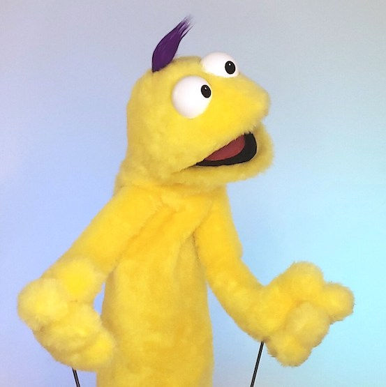 Thumbnail: Rod-Arm Practice Puppet  Mark 1 - YELLOW!