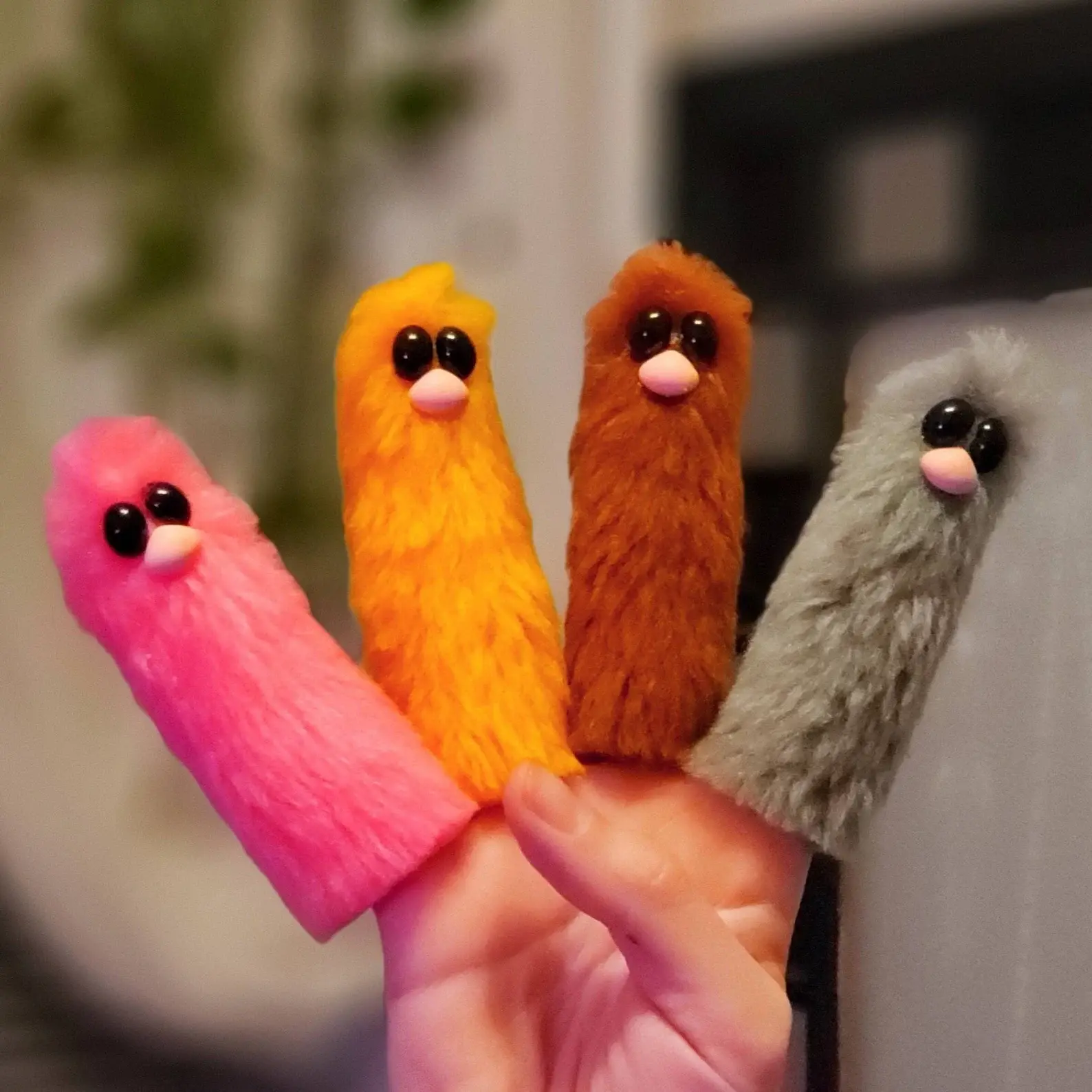 FingerPuppet 4-Pack Set #3