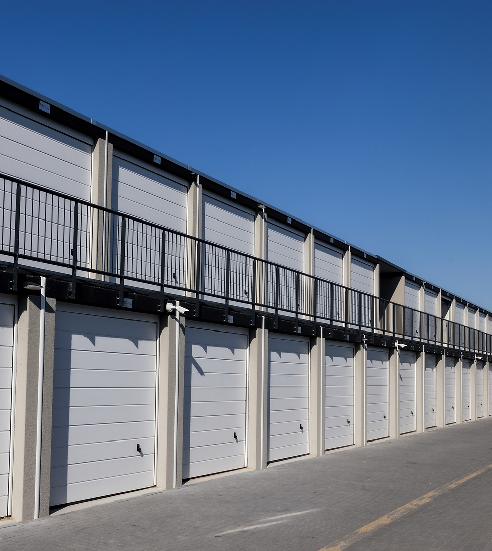 Hoe een garagebox eruit ziet: