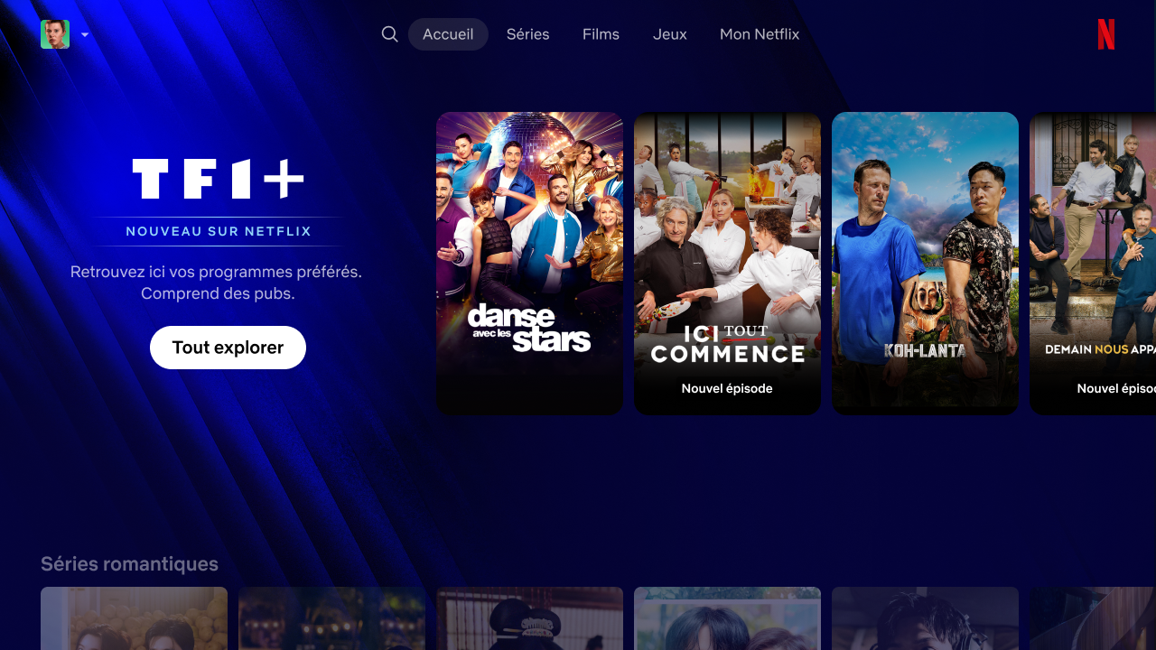 Netflix samenwerking met TF1
