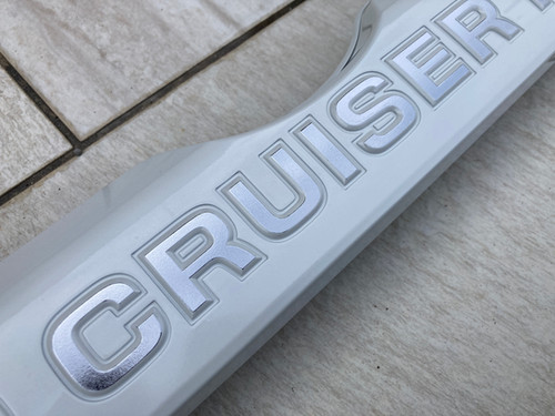 クラフトマンオリジナル プラド リアガーニッシュ 150中期専用 /パール  