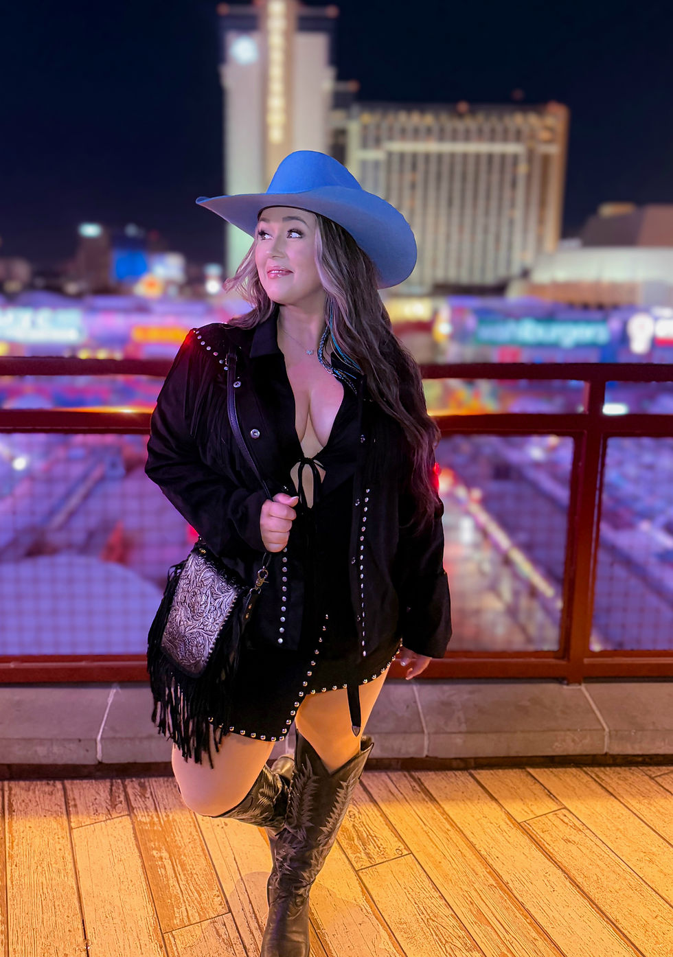 Terra (The OKC Trendsetter) with our Lexie Crossbody