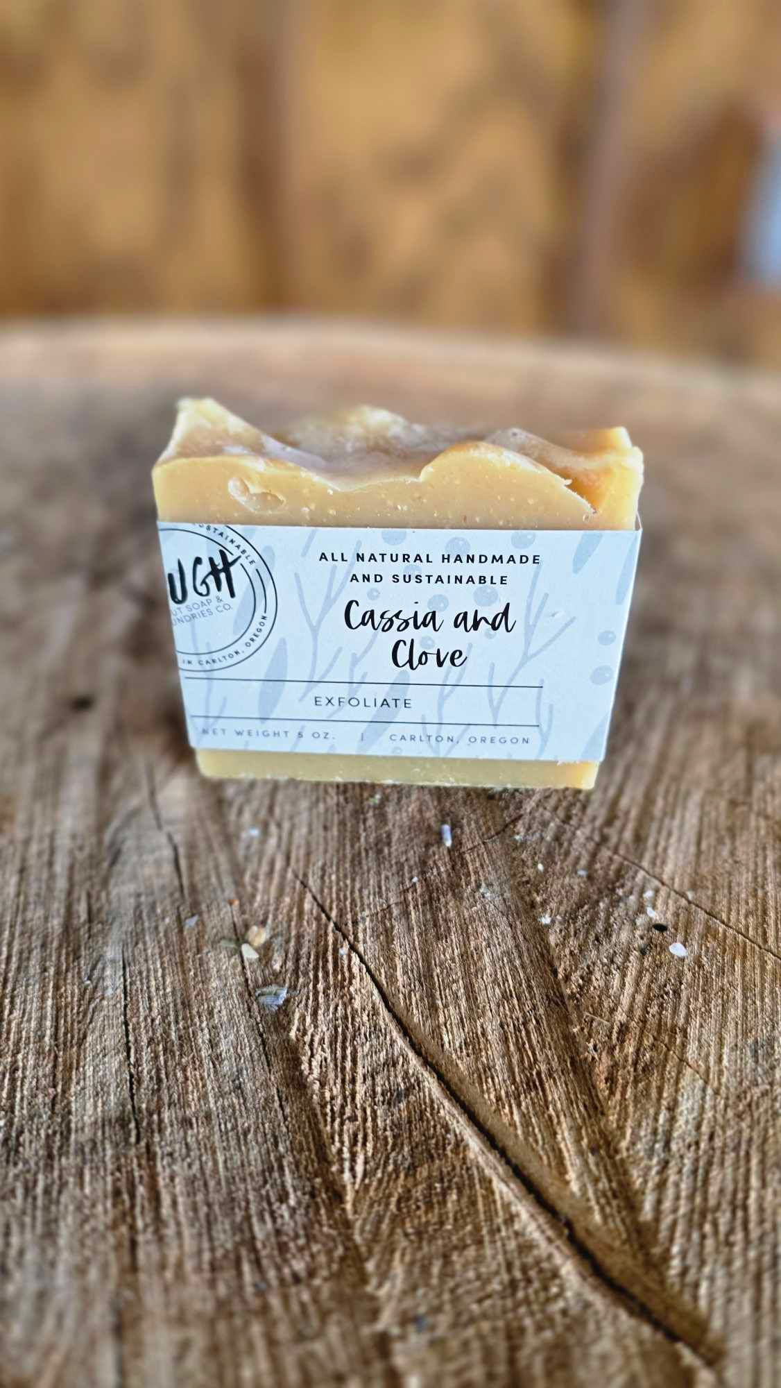 Rough Cut Soap - Cassia & Clove Handcrafted Artisan Soap