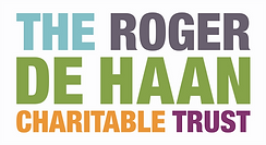 The Roger De Haan Charitable Trust Logo - Silver Sponsor