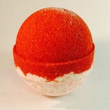 Candy Cane Bath Bomb