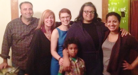 Janice Park and her family.