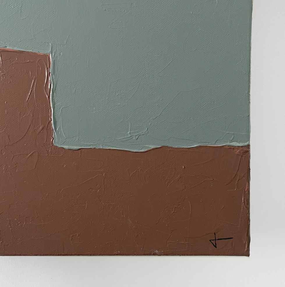 "Homme sur un divan" signature