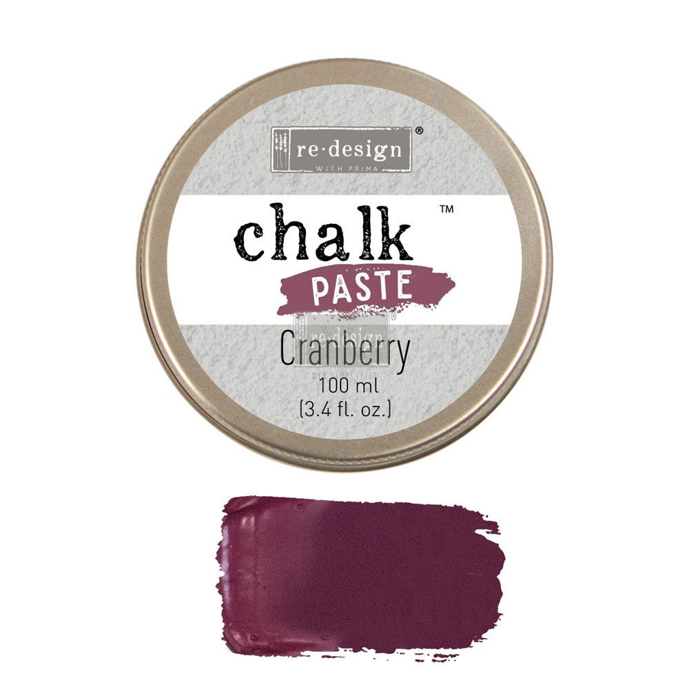 Redesign Chalk Paste® 3.4 fl. oz. (100ml) - Cranberry