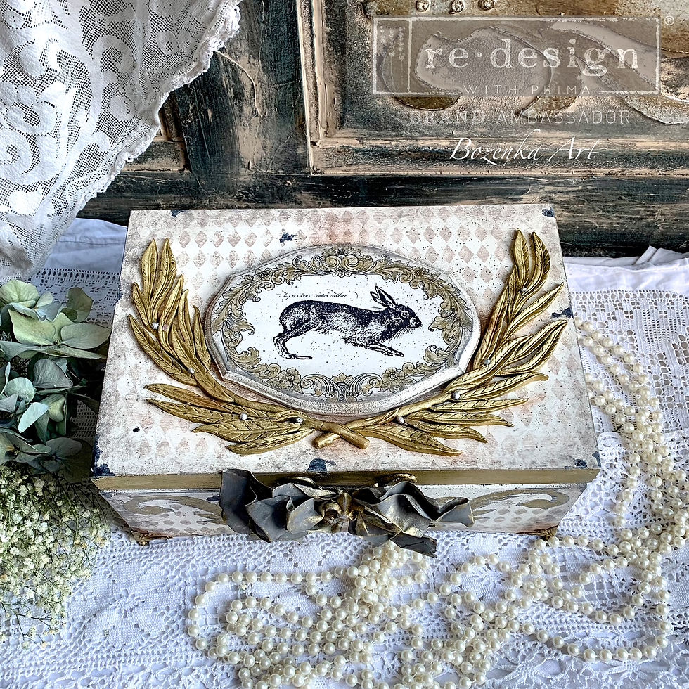 Thumbnail: Redesign Decor Moulds® - Simple Greenery - 5"x10", 8mm thickness Copyright #VA00