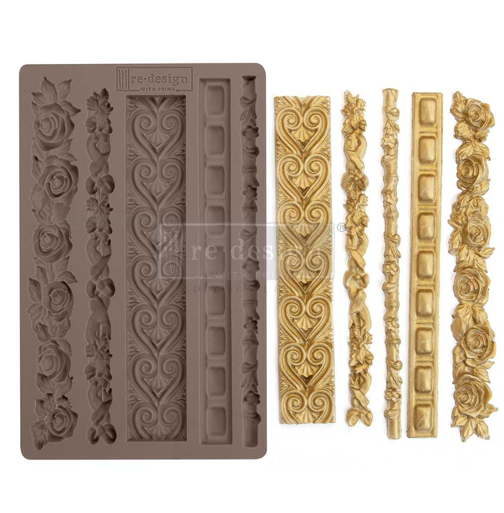 Redesign Décor Moulds 5"X8" - Elegant Borders