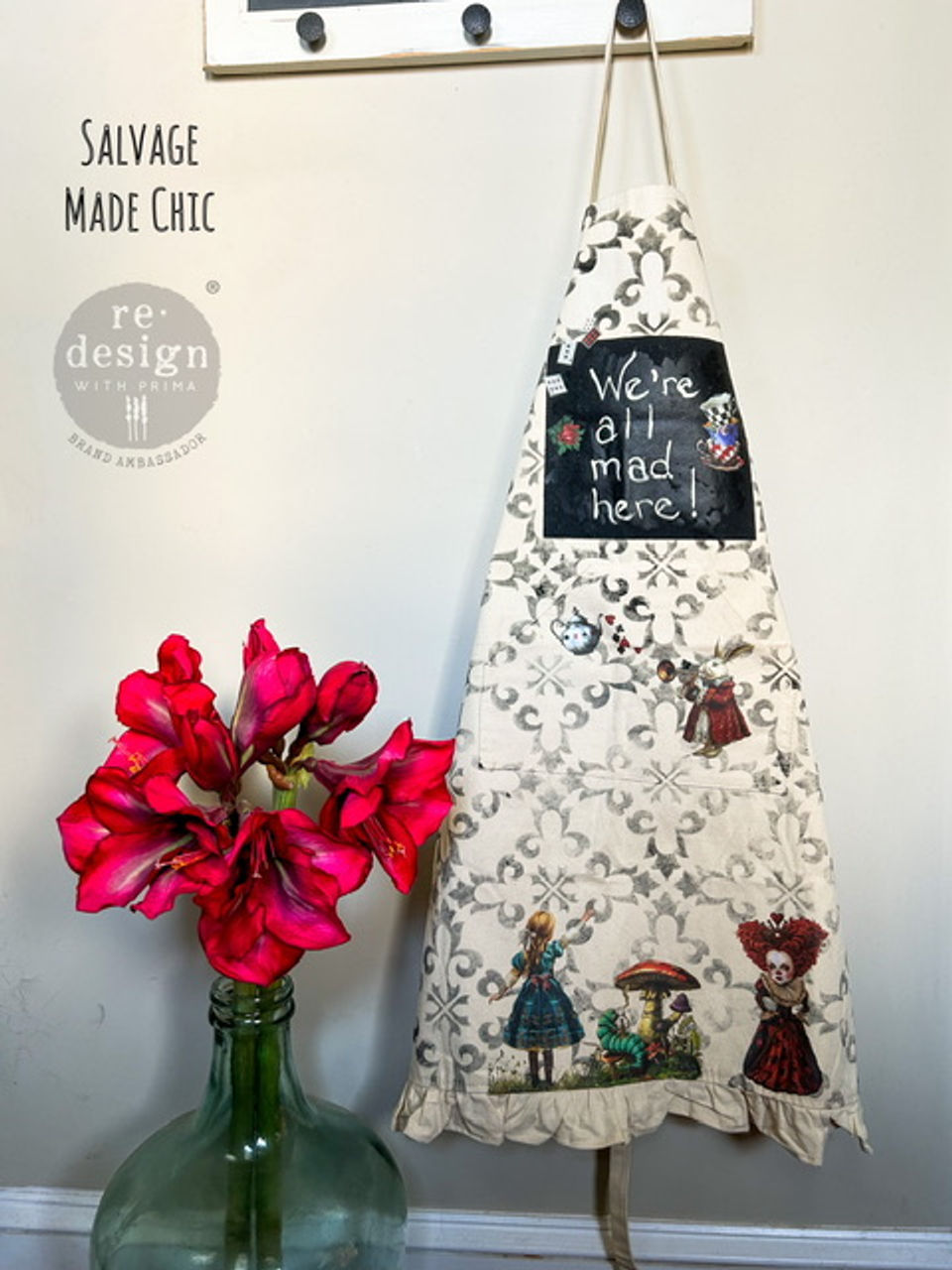 Thumbnail: Redesign Apron 100% cotton, 34" height