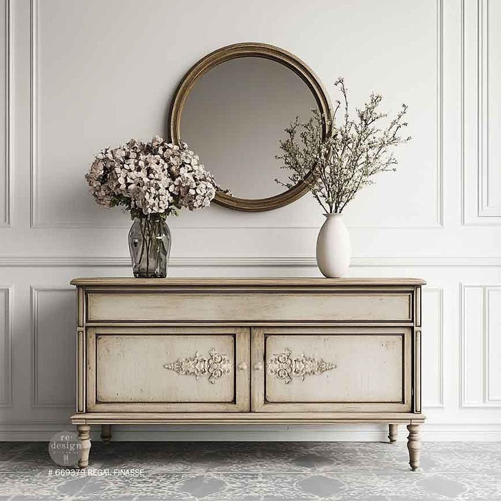 Thumbnail: Decor Poly® - Regal Finasse - 8"x5.2"x0.33" / 20.3cmx13.2cmx0.83cm Copyright #VA