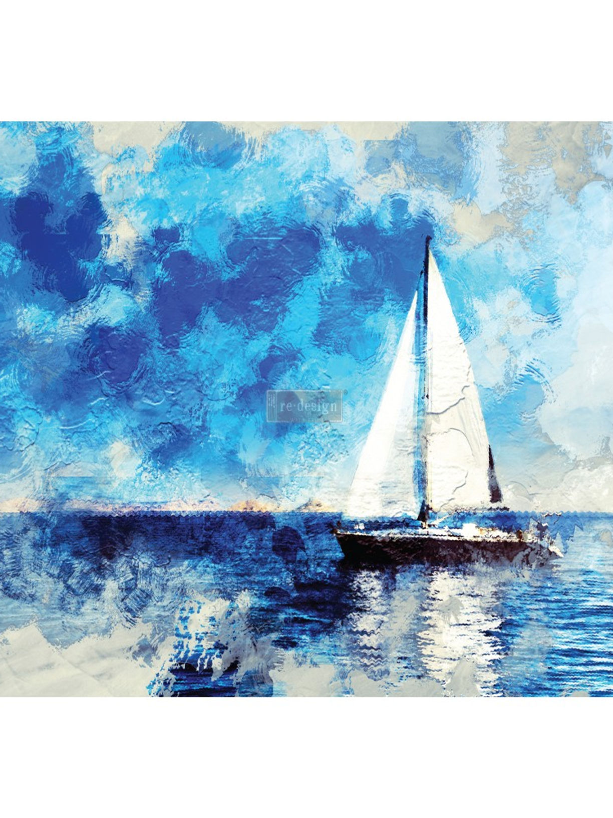 Redesign Decor Transfers® - On A Voyage II - 3 sheets, design size 24" X 33"