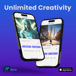 Alice AI Art Marketing Creative 1