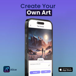 Alice AI Art Marketing Creative