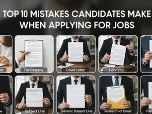 Job applicants making common interview mistakes with tips to avoid them