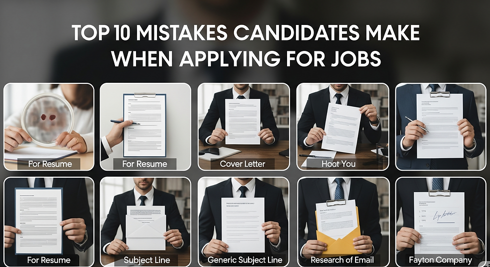 Job applicants making common interview mistakes with tips to avoid them