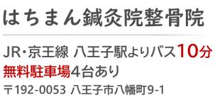 はちまん鍼灸院整骨院ロゴ