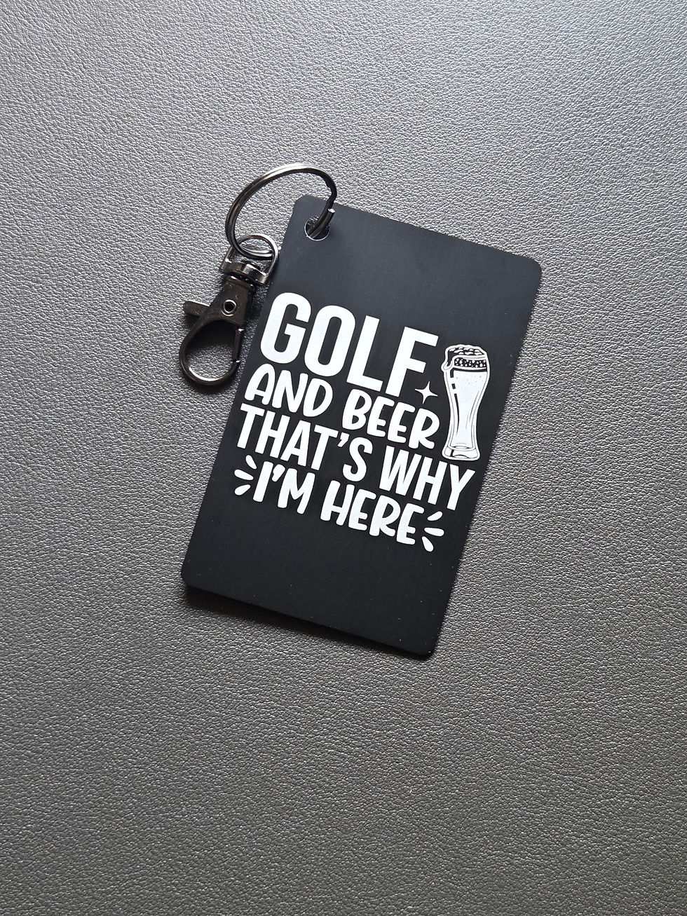 Golf And Beer That's Why I'm Here