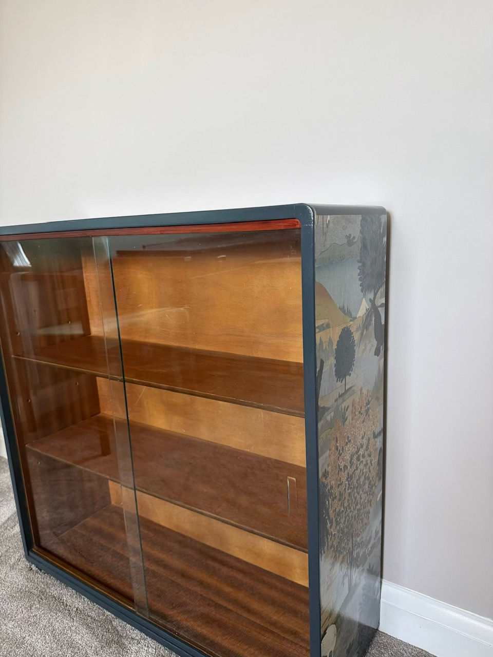 Thumbnail: Vintage Bird Bookcase