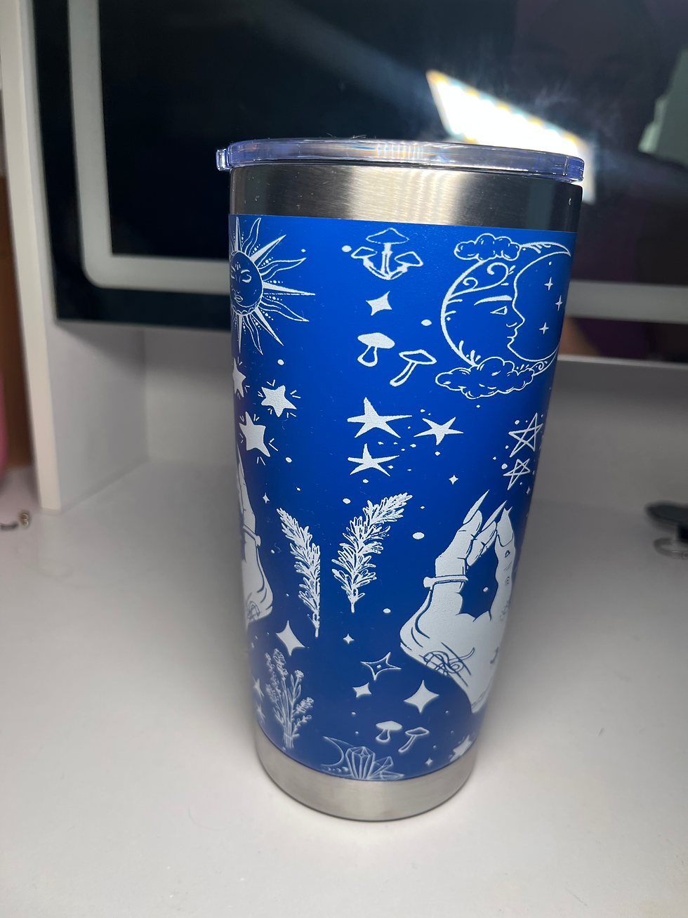 Thumbnail: Witches brew tumbler with lid