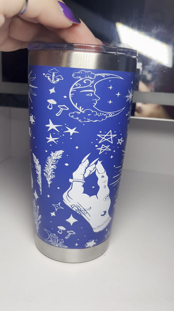 Thumbnail: Witches brew tumbler with lid