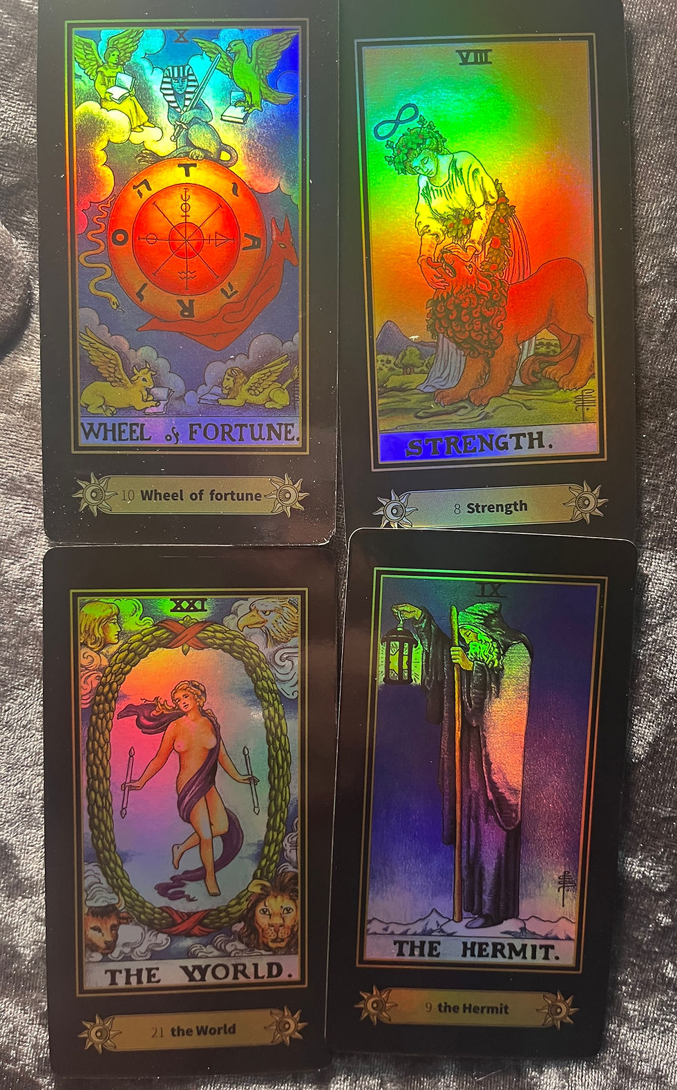Thumbnail: Foil A.E Waite Tarot Cards 
