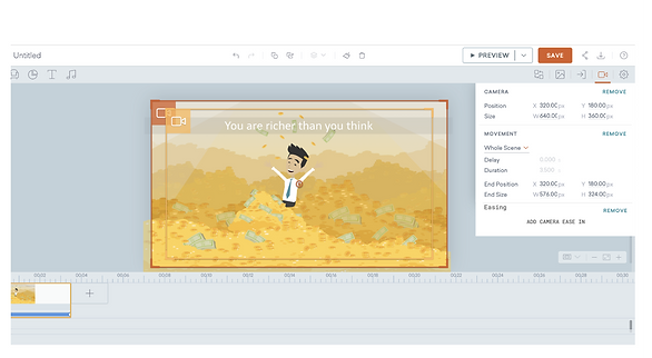 Allow user to use _easing_ feature with
