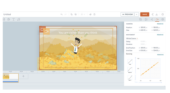 Allow user to use _easing_ feature with