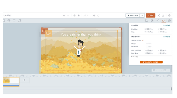 Allow user to use _easing_ feature with
