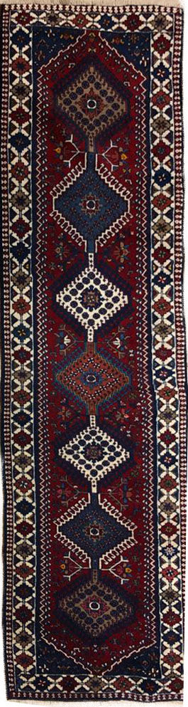 OCCASIONI – TAPPETO ORIENTALE ANNODATO A MANO – YALAMEH, PERSIA – 310×90