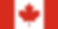 Canadian flag with red stripes and red maple leaf