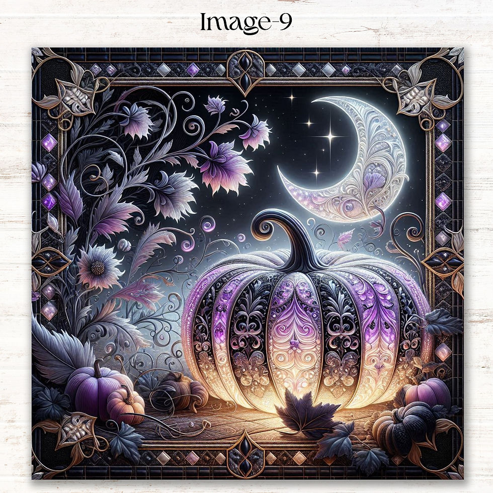 Thumbnail: Magical Autumn Nights Diamond Painting