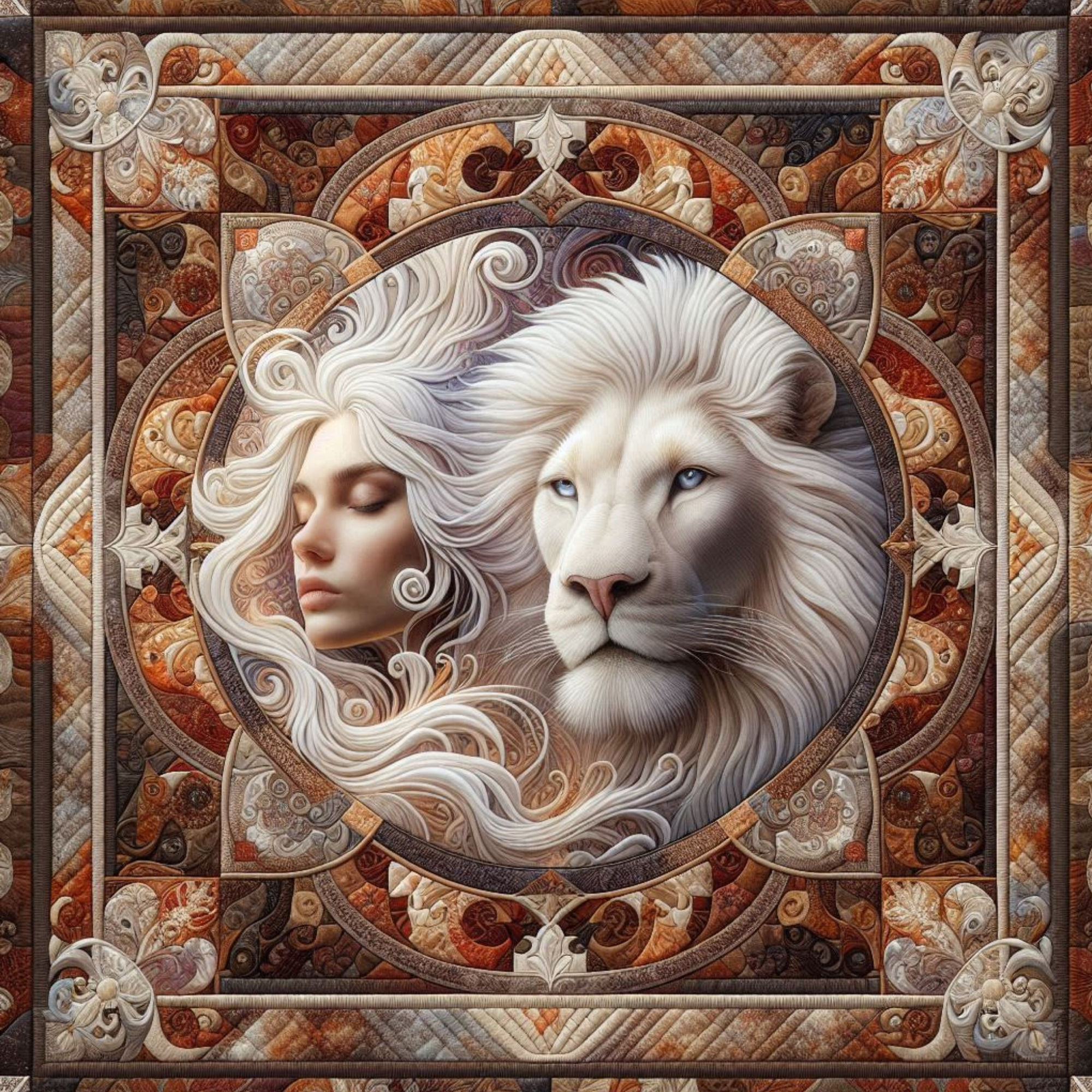 Lionheart Grace Diamond Painting