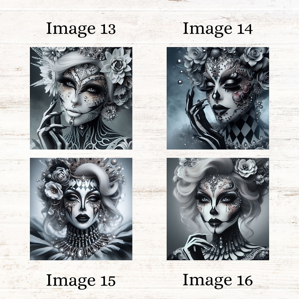 Thumbnail: Midnight Masquerade Fabric Panels