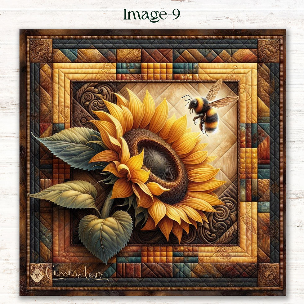 Thumbnail: Bee Inspired Fabric Panels