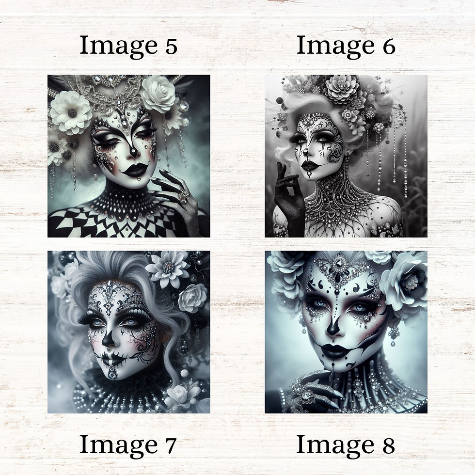 Thumbnail: Midnight Masquerade Fabric Panels